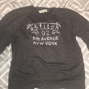 abercrombie kids, crew neck sweatshirt